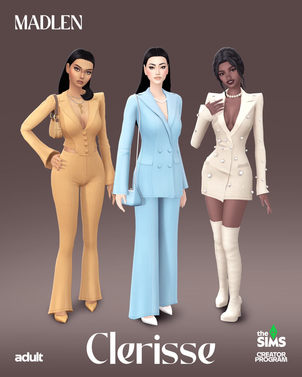 Скриншот мода Сет одежды Clerisse Set